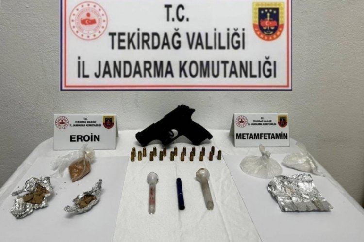 Tekirdağ'da uyuşturucu ticareti yaptıkları iddiasıyla 7 kişi yakalandı