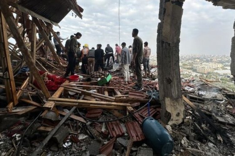 Gazze'de can kaybı 21 bin 978'e y&uuml;kseldi