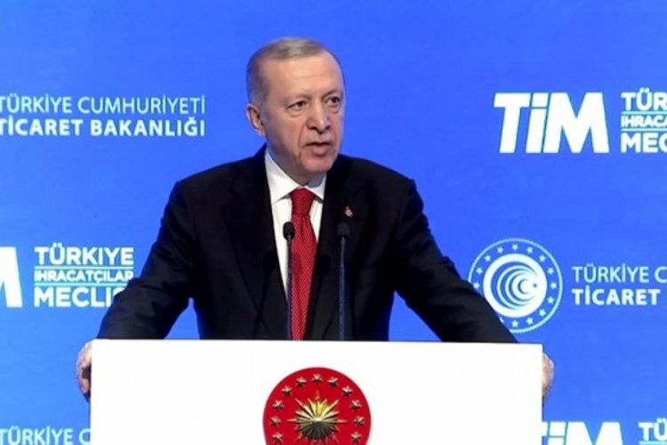 Erdoğan 2023 ihracat rakamlarını a&ccedil;ıkladı! Bursa ilk 5'te