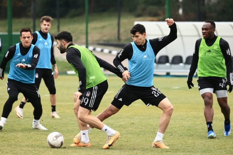 Beşiktaş'ta, Kasımpaşa ma&ccedil;ı hazırlıkları devam etti