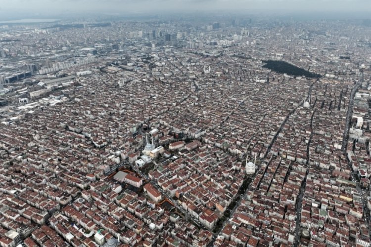 Betona boğulan İstanbul'da korkutan g&ouml;r&uuml;nt&uuml;