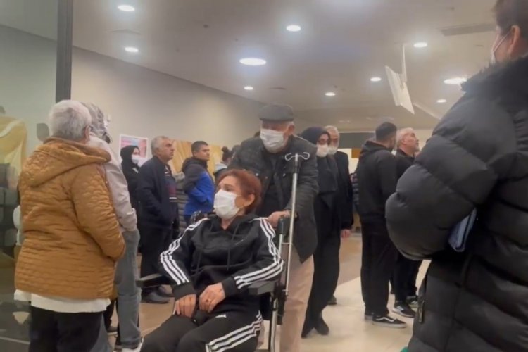Bursa'da vatandaşlar acil servislere akın etti!
