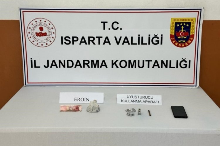 Isparta'da uyuşturucu operasyonu: 1 kişi tutuklandı