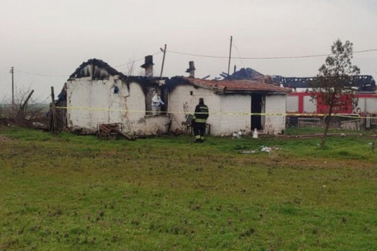 Tekirdağ'da m&uuml;stakil evde &ccedil;ıkan yangında bir kişi &ouml;ld&uuml;