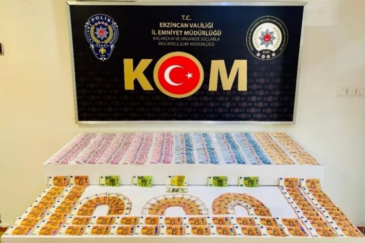 Erzincan'da sahte paraları akaryakıt istasyonlarına veren ş&uuml;pheliler yakalandı