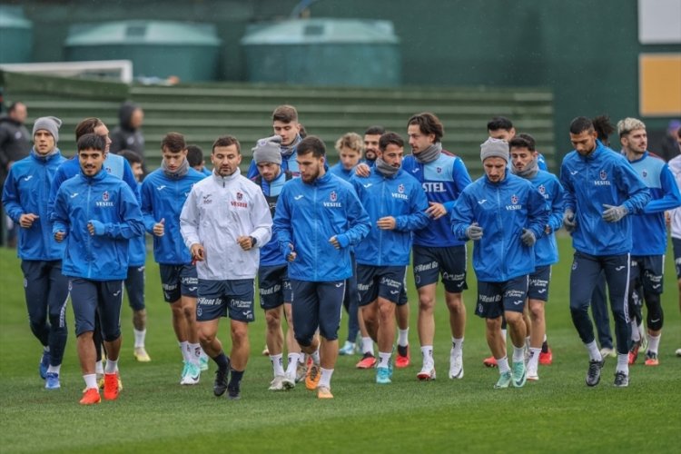 Trabzonspor, MKE Ankarag&uuml;c&uuml; ma&ccedil;ı hazırlıklarını s&uuml;rd&uuml;rd&uuml;