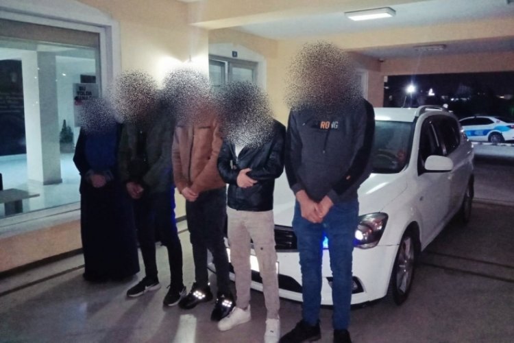 Afyonkarahisar'da yabancı uyruklu 4 kişi yakalandı!