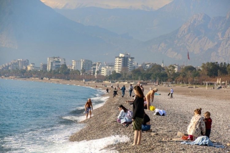 Antalya'da deniz keyfi
