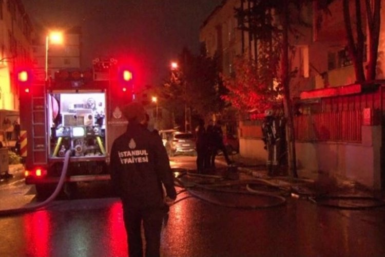 İstanbul'da doğalgaz borusu patladı: Bina tahliye edildi