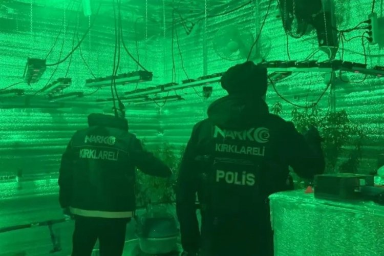 Kırklareli'de 1 milyon 640 bin lira değerinde esrar ele ge&ccedil;irildi