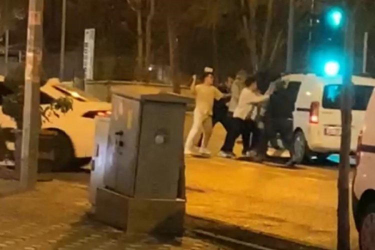 Canını kurtaran polise b&ouml;yle &ccedil;arptı