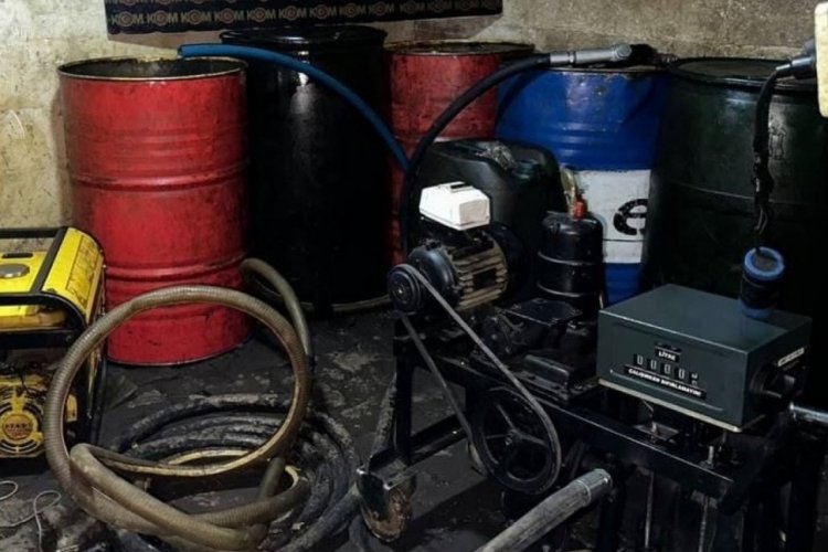 Şanlıurfa'da 2 bin 714 litre ka&ccedil;ak akaryakıt ele ge&ccedil;irildi