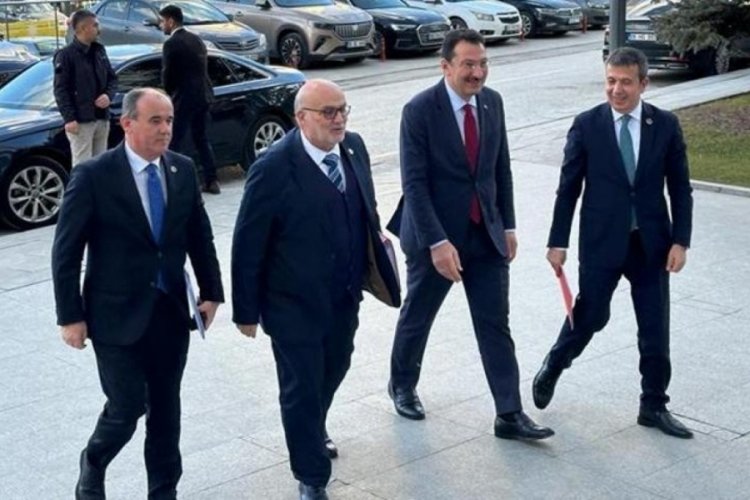 BBP heyeti, AK Parti heyeti ile yerel se&ccedil;imleri g&ouml;r&uuml;şt&uuml;