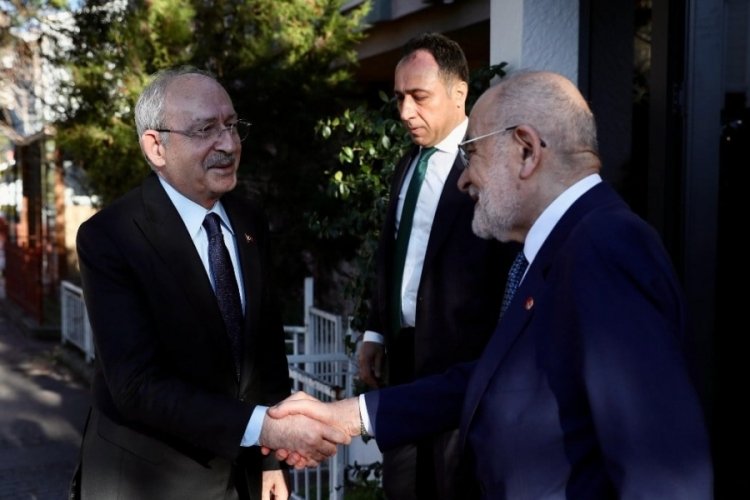 Temel Karamollaoğlu'ndan Kemal Kılı&ccedil;daroğlu'na ziyaret
