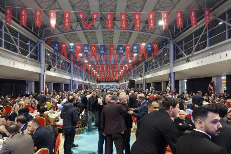 Bursa Erzurumlular Derneğinden 'Birlik ve beraberlik' yemeği