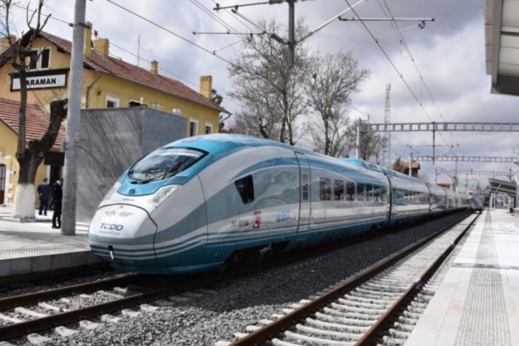 Karaman-Konya-Ankara ve İstanbul YHT hattında rekor