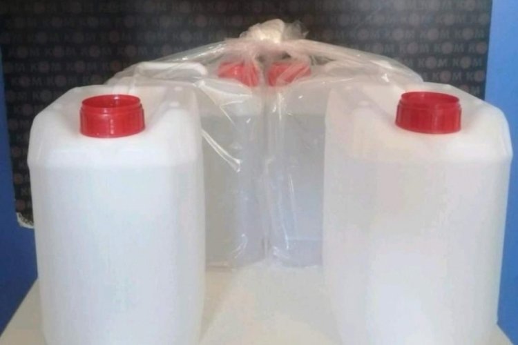 Kırıkkale'de 20 litre ka&ccedil;ak etil alkol ele ge&ccedil;irildi