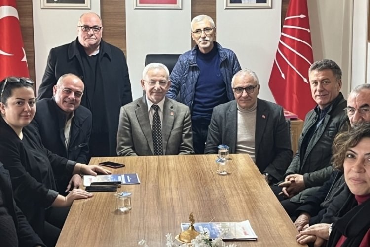 Milletvekili Sarıbal'dan yeni başkan Pehlivan'a ziyaret