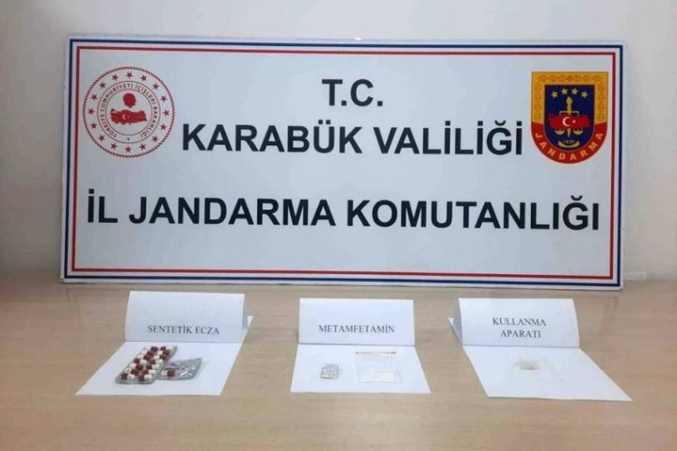 Karab&uuml;k'te uyuşturucu operasyonu! 5 g&ouml;zaltı