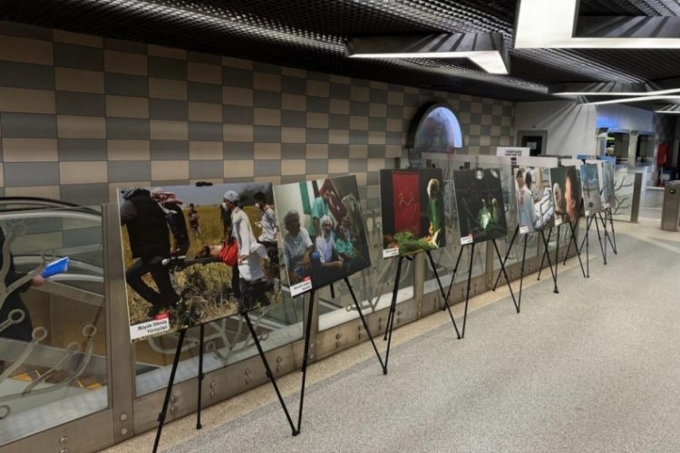 Yery&uuml;z&uuml; Doktorları Derneğinin "Gazze" konulu sergisi Bursa'da a&ccedil;ıldı