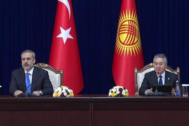 Bakan Fidan Kırgızistan'da