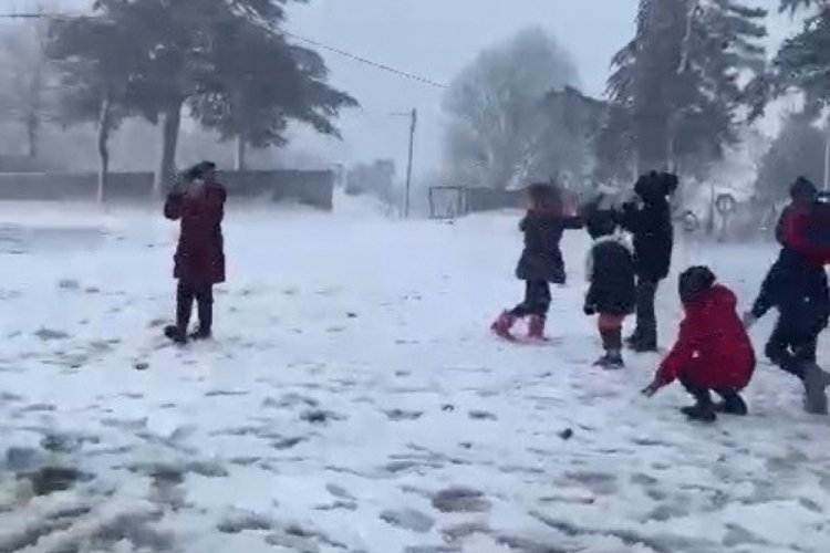 &Ccedil;anakkale'de okullara kar tatili