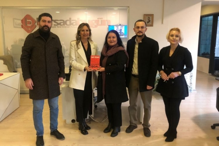 Zafer Partisi Nil&uuml;fer'den &Ccedil;alışan Gazeteciler G&uuml;n&uuml; ziyareti