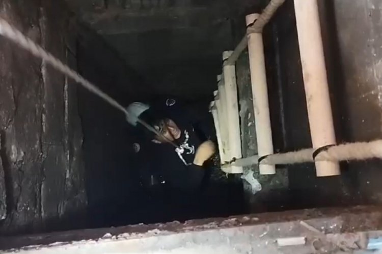 Şanlıurfa'da r&ouml;gara d&uuml;şen &ccedil;ocuk kurtarıldı