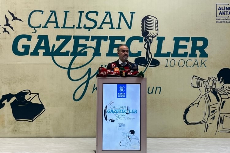 Gazeteciler G&uuml;n&uuml;'nde konuşan Aktaş: Aldığım sorumluluğun ve emanetin farkındayım
