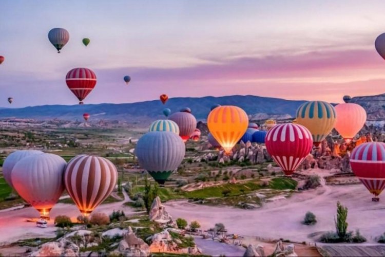 Kapadokya'da balon turları iptal edildi