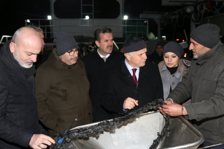 TBMM Balık&ccedil;ılık ve Su &Uuml;r&uuml;nleri Araştırma Komisyonu Bursa'da inceleme yaptı