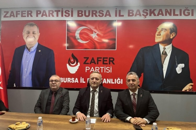 Zafer Partisi Bursa'da adaylarını a&ccedil;ıkladı