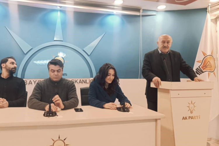 AK Parti Bayburt İl Başkanı Polat istifa etti