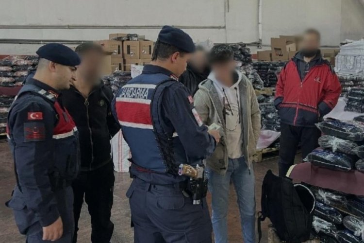 Gaziantep'te d&uuml;zensiz g&ouml;&ccedil;men &ccedil;alıştıran işletmeye 8,2 milyon lira ceza