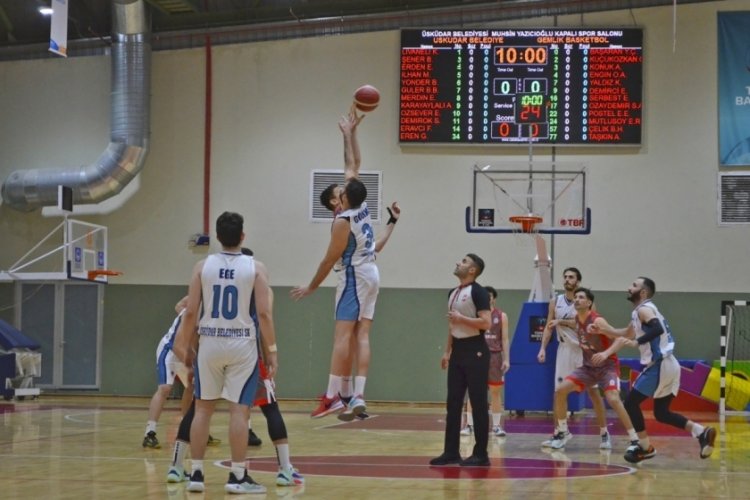 Gemlik Basketbol, &Uuml;sk&uuml;dar Belediyesi'ne mağlup oldu