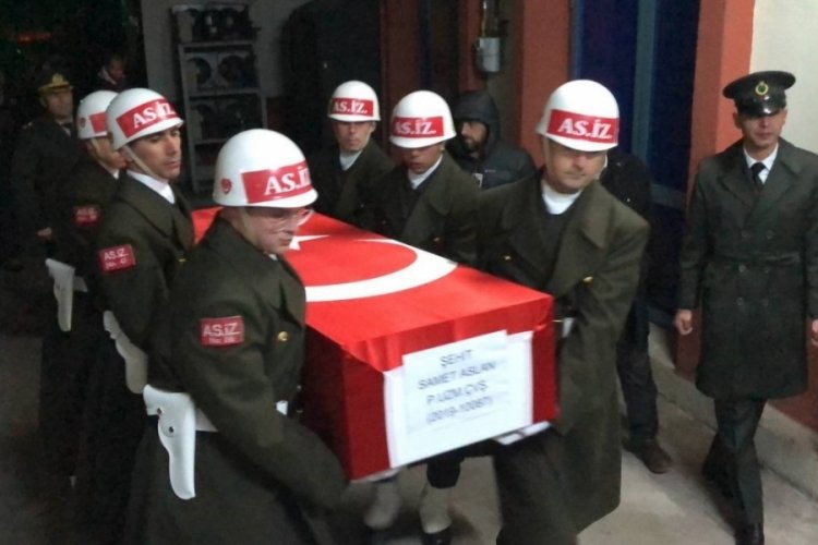 Amasya'ya şehit ateşi d&uuml;şt&uuml;! Şehidin naaşı baba ocağına getirildi