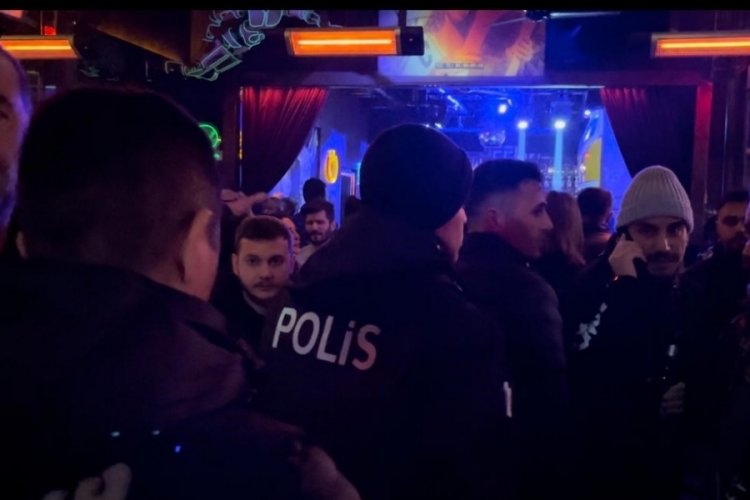 Bursa'da eğlence mekanlarına şok baskın!