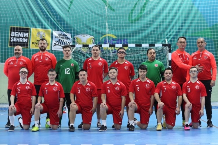Down Sendromlu Futsal Milli Takımı'nın başarısının sırrı "birliktelik"