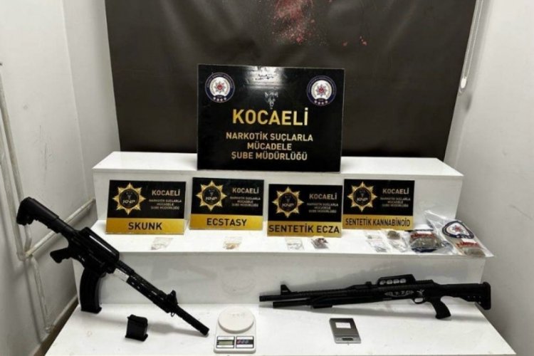Kocaeli'de uyuşturucu operasyonu: 3 tutuklama