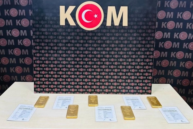 Bolu'da yasa dışı yollarla &uuml;lkeye getirilen k&uuml;l&ccedil;e altın ele ge&ccedil;irildi