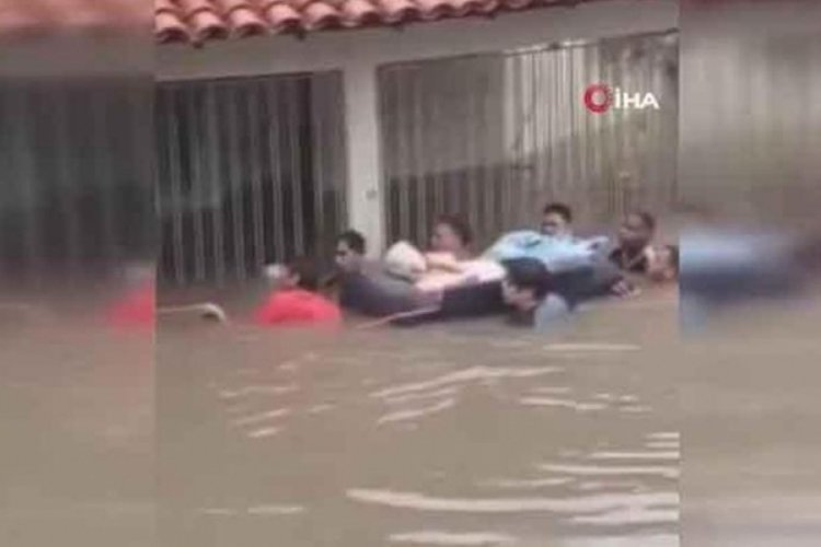 Brezilya'da sel sebebiyle olağan&uuml;st&uuml; hal ilan edildi! En az 11 &ouml;l&uuml;
