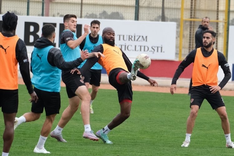 Hatayspor, Sakaryaspor ma&ccedil;ı hazırlıklarını tamamladı