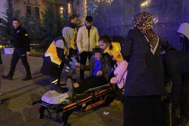 Kayseri'de husumetlisine ateş a&ccedil;an şahıs, yoldan ge&ccedil;en &ccedil;ocuğu da vurdu