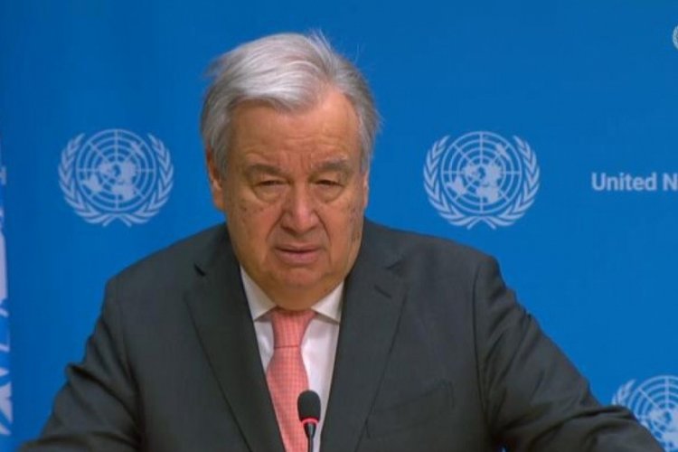 Guterres: Hi&ccedil;bir şey Filistin halkının toplu olarak cezalandırılmasını haklı g&ouml;steremez