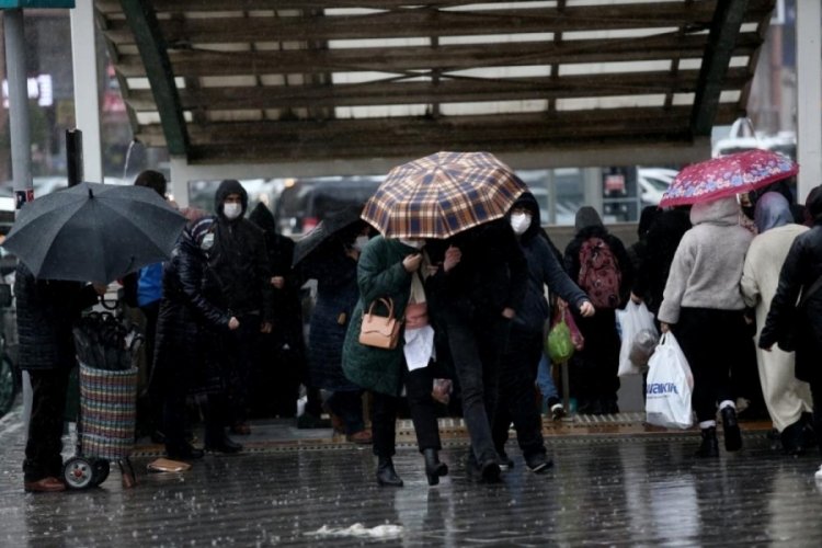 Meteoroloji Bursa i&ccedil;in uyardı! Kuvvetli yağışa dikkat