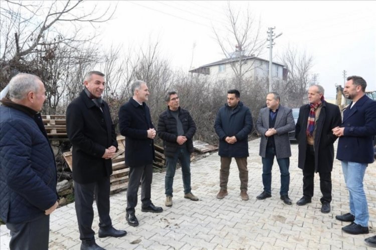 Bursa İneg&ouml;l'&uuml;n kırsal yatırımları yeni yılda da devam ediyor
