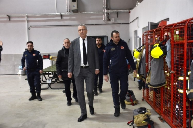 Bursa'da Karacabey'e yeni itfaiye tesisi