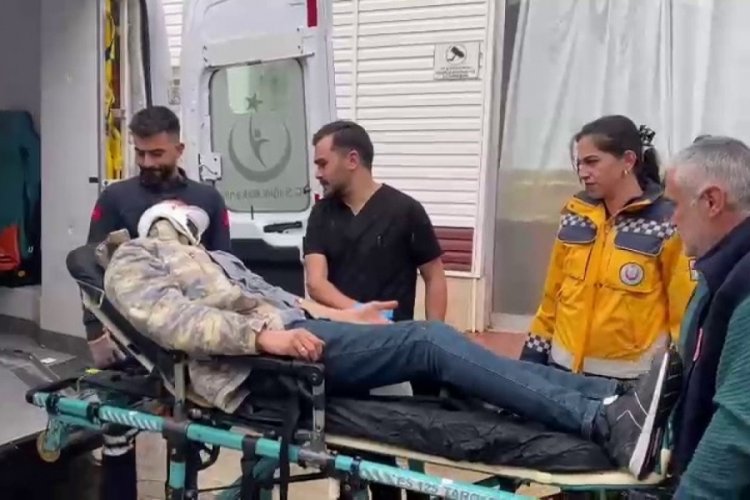 Adıyaman'da otomobil şarampole yuvarlandı: 1 yaralı