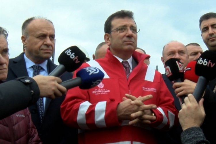İmamoğlu gazetecilerin sorularını yanıtladı