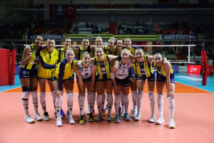 Fenerbah&ccedil;e, CEV Şampiyonlar Ligi'nde &ccedil;eyrek finalde